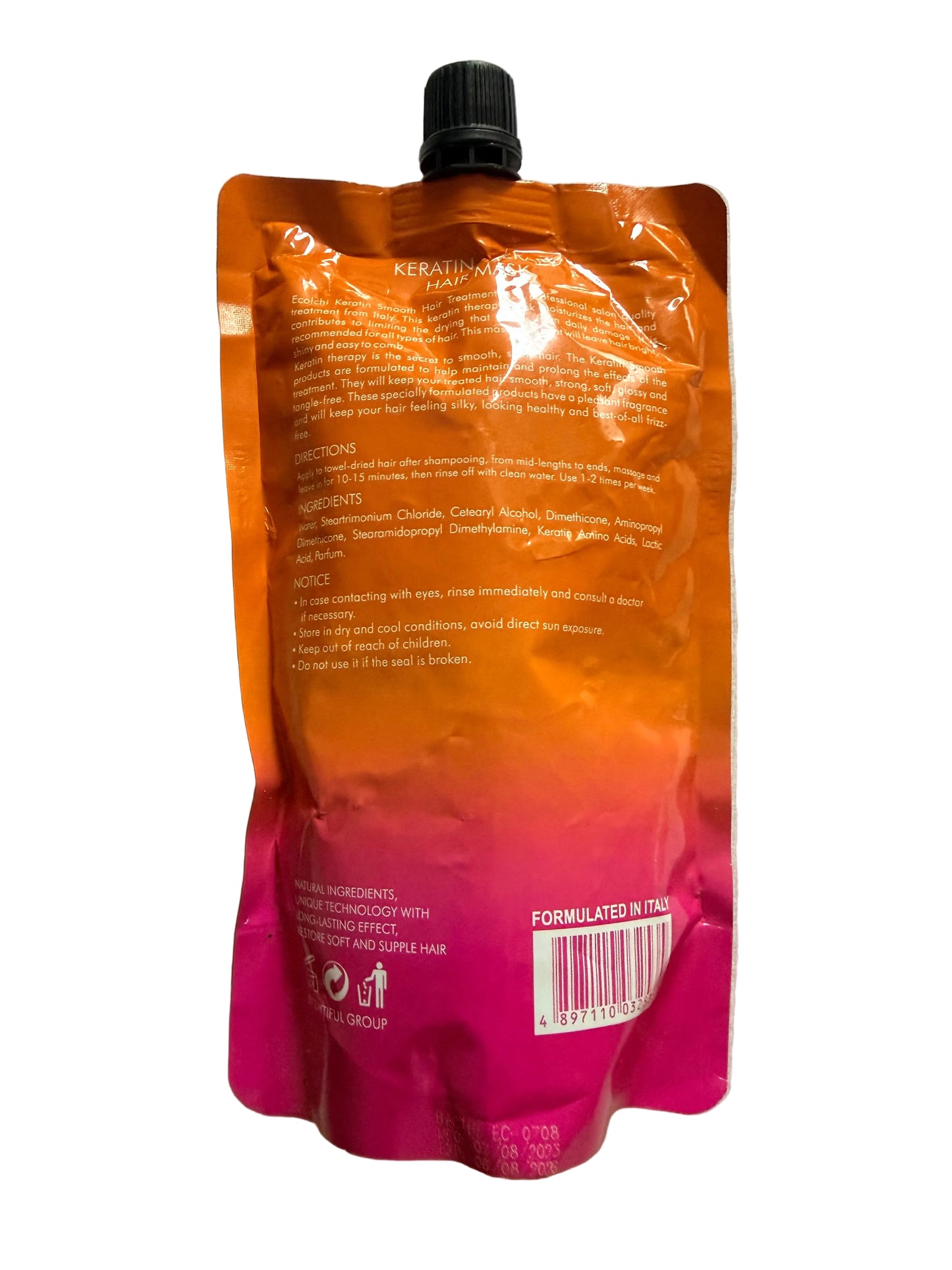 Biotin Oplex Keratin Therapy Hair Mask 500ml