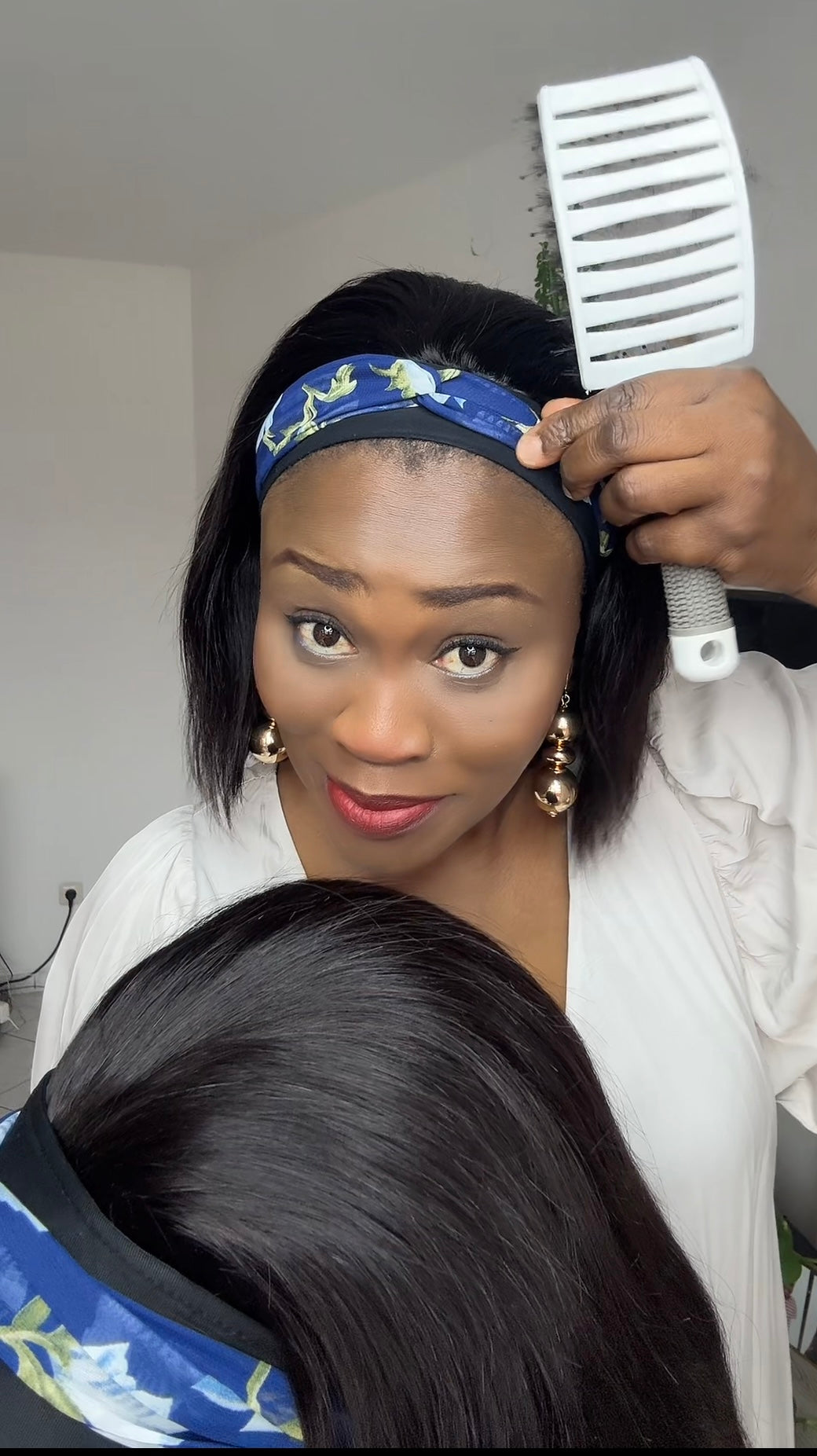 Wig with Band Unit