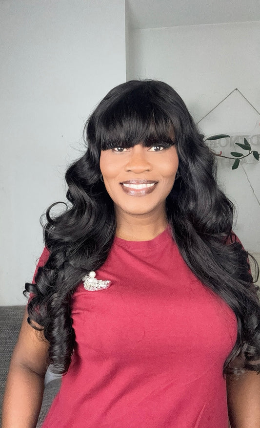 Aarush Fringe 5*5 Lace Wig