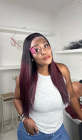 Two Tone SDD Bone Straight