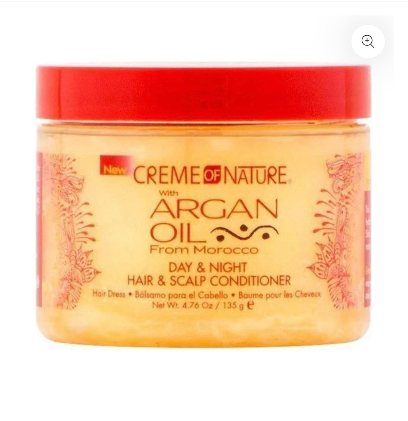 Creme of Nature Argan Oil Day & Night Hair &
Scalp Conditioner 135g