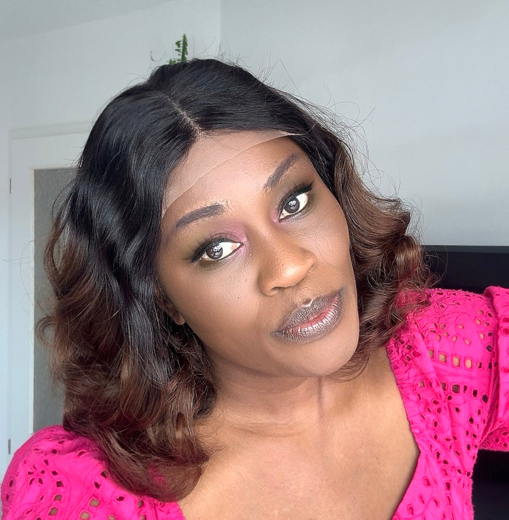 Devin Unit – Chic Ombre Brown Lace Wig