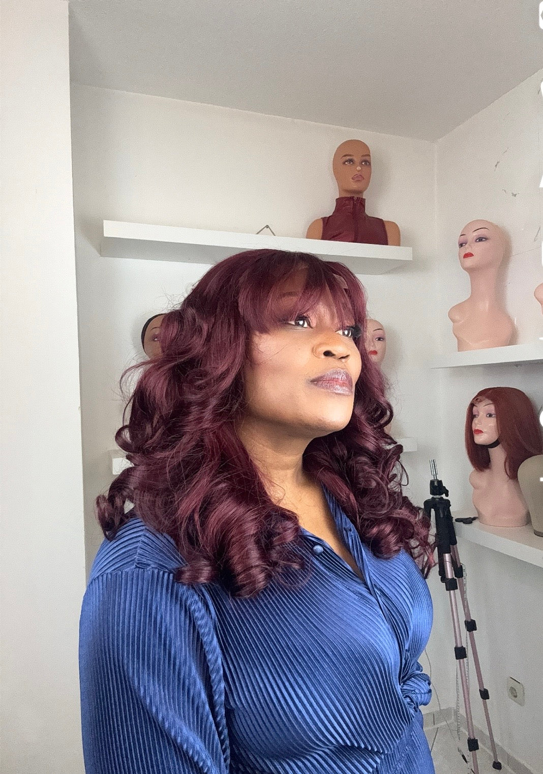 Wein Colour Fringe 4x4 Lace Wig
