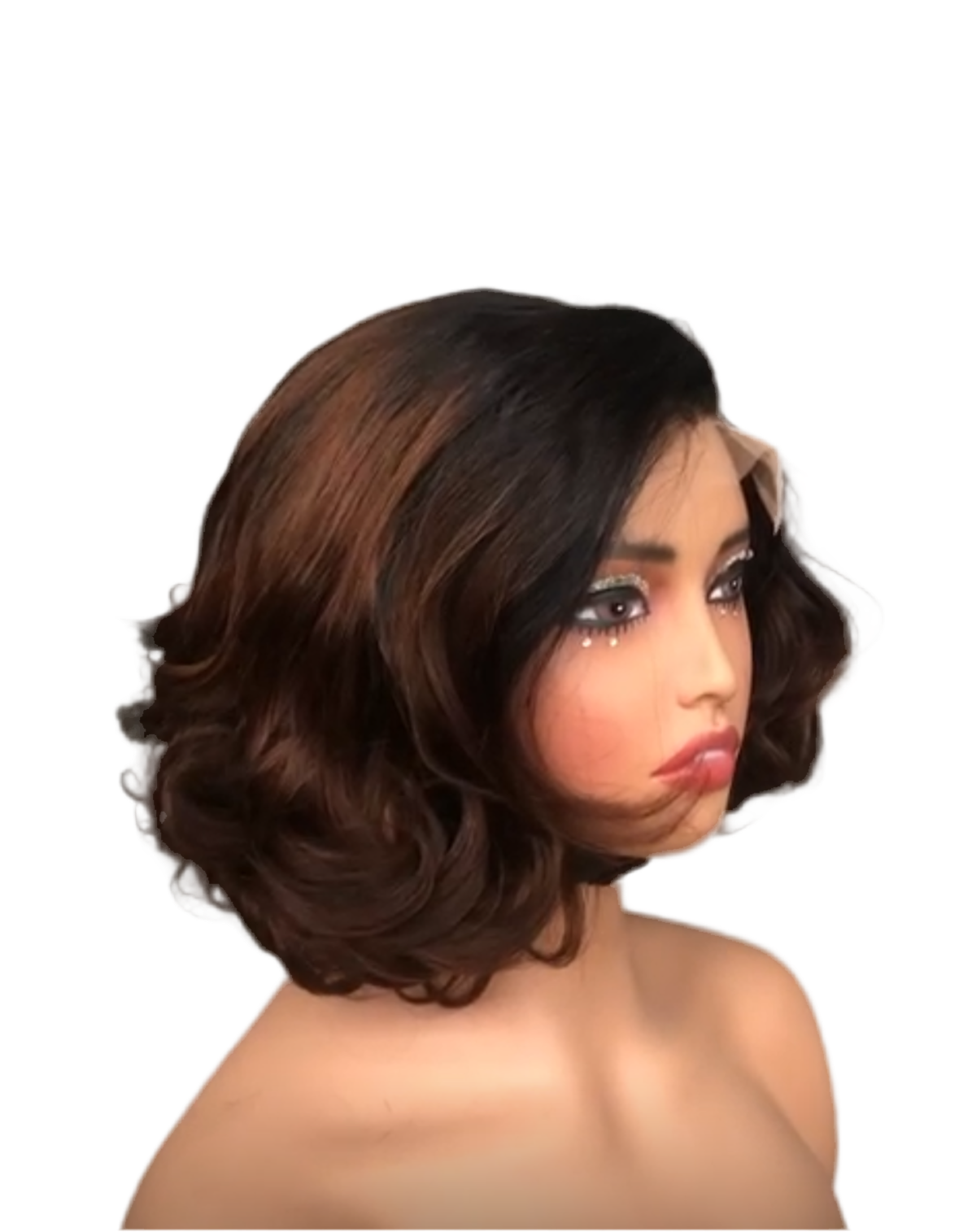 Devin Unit – Chic Ombre Brown Lace Wig