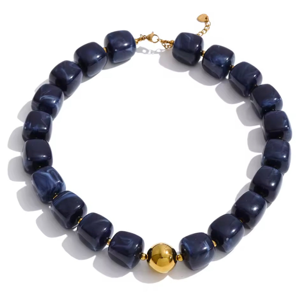 Necklace with Gold