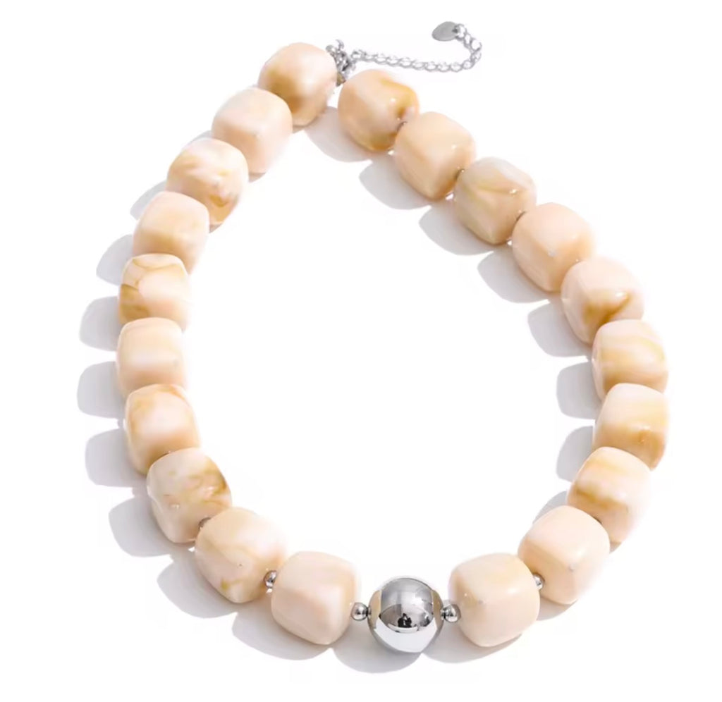 Necklace With Sliver