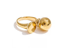Runde Kugel Ring