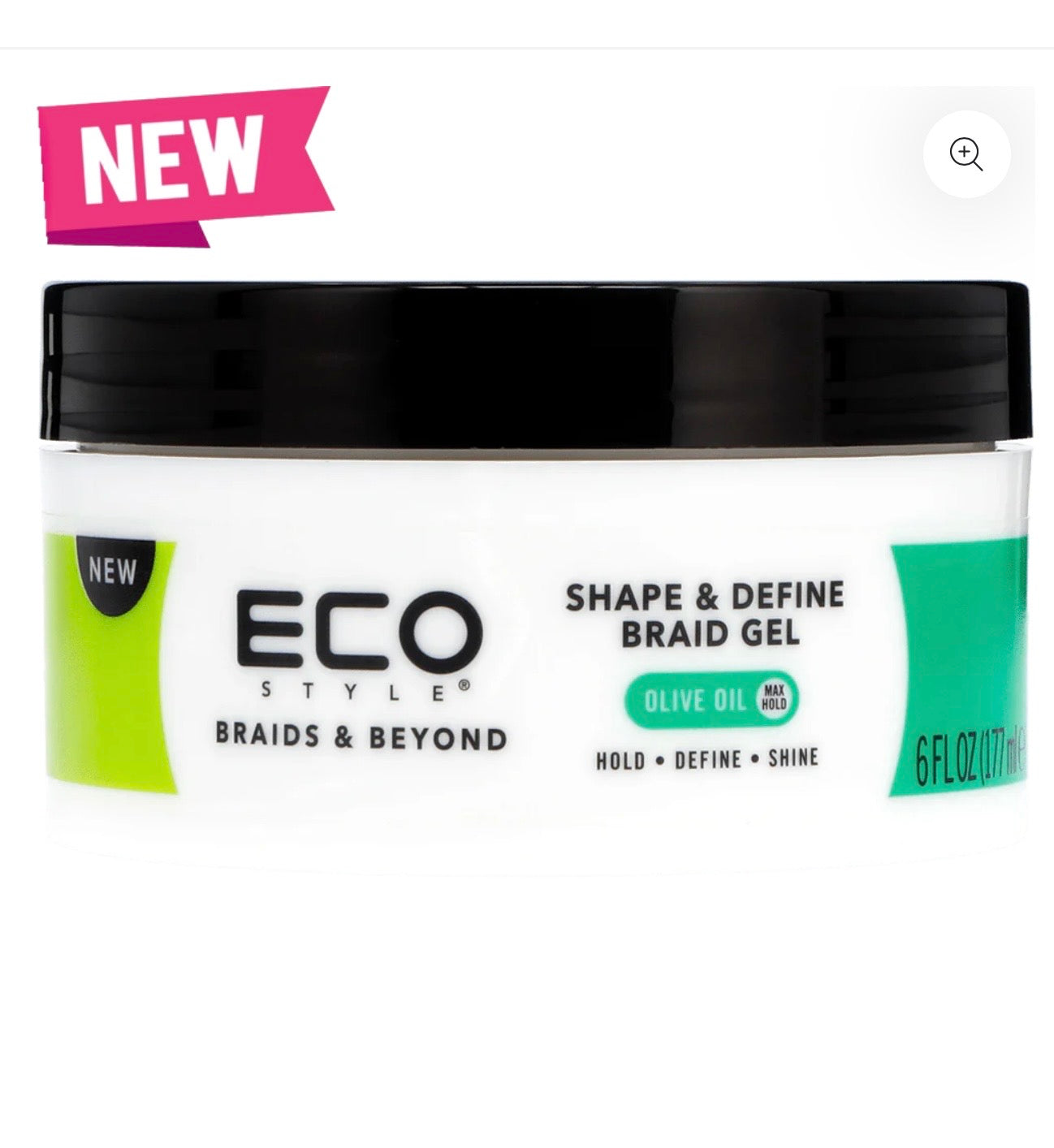 ECO Style Braids & Beyond - Shape & Define
Braid Gel 6oz
