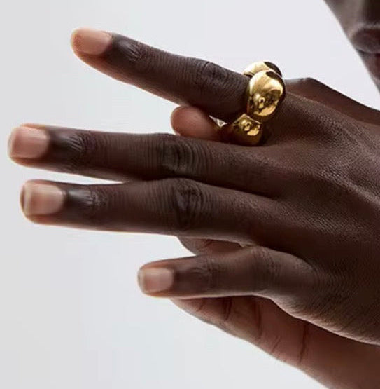 Blume Hohl Ring