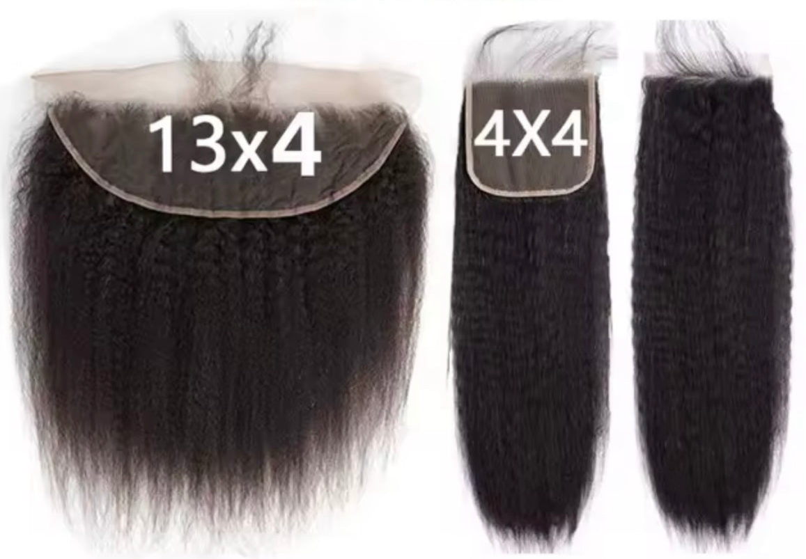 Kinky Straight Full Frontal lace