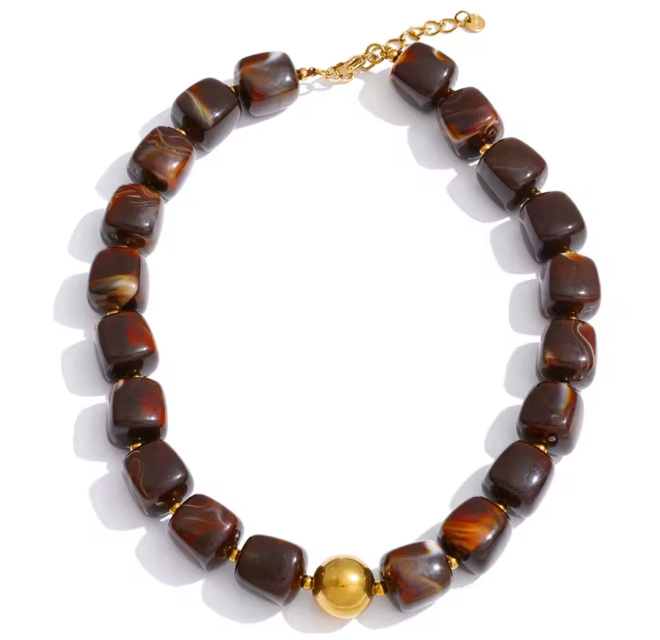 Necklace with Gold