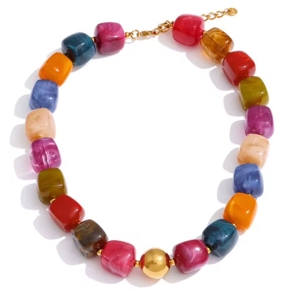 Necklace with Gold