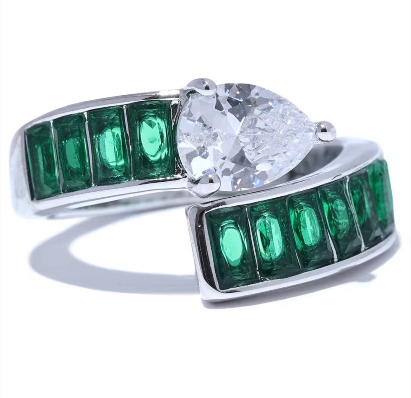 Bunte Glänzende Ring
