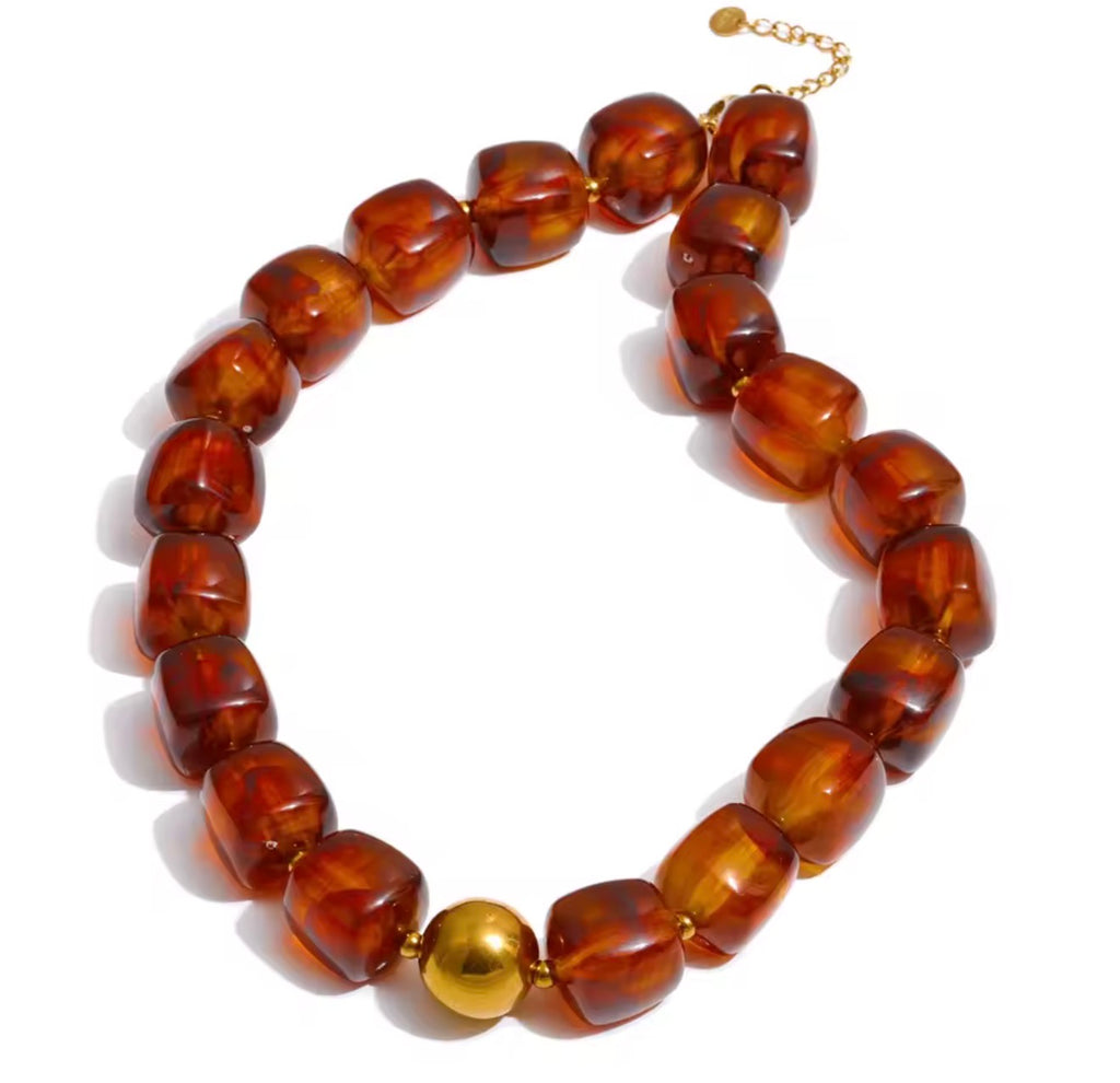 Necklace with Gold