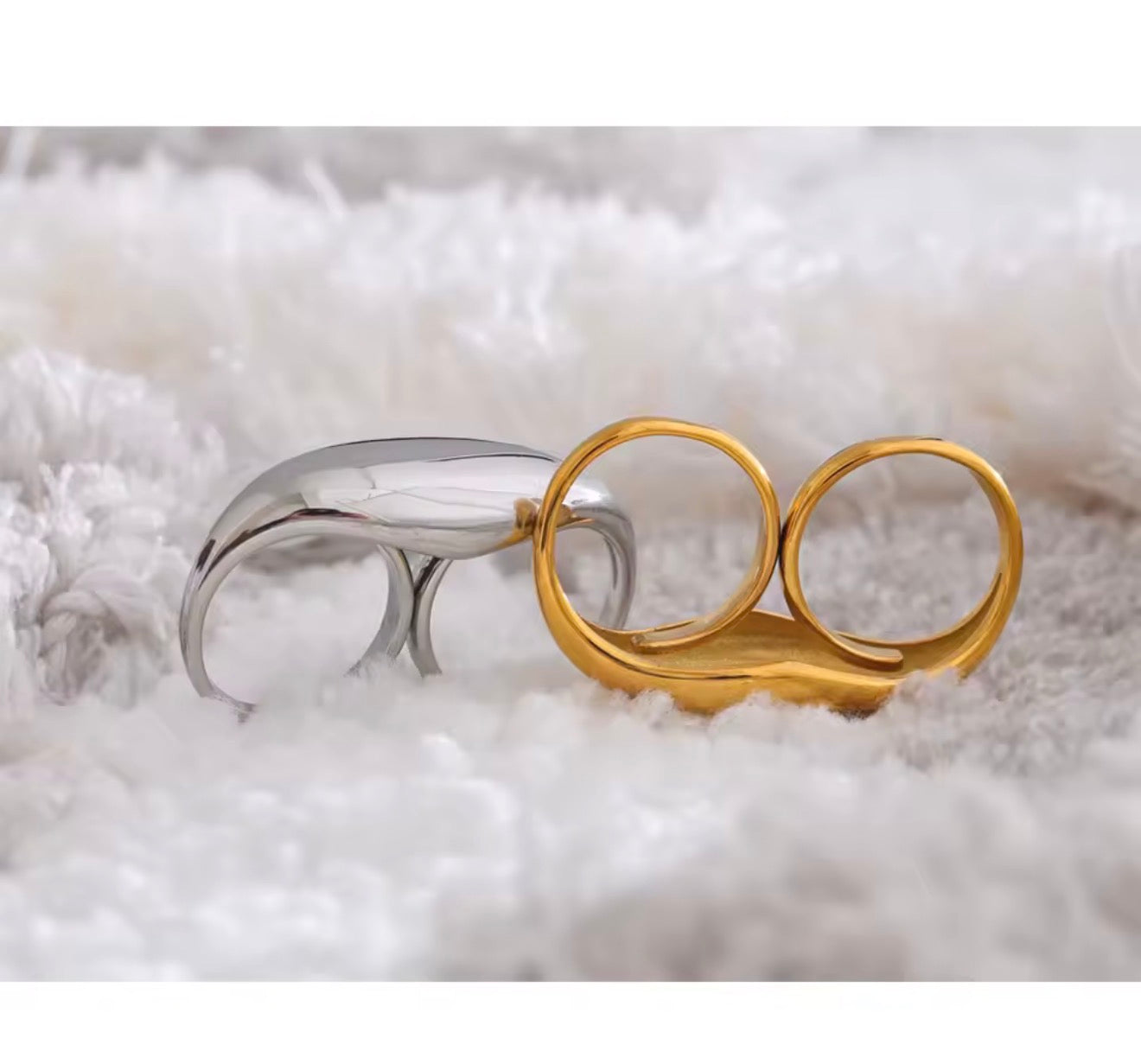 Doppelfinger Ring