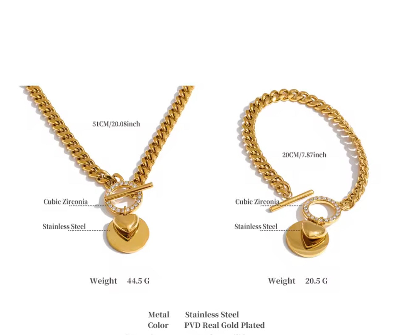 011Halskette-Armband-Set