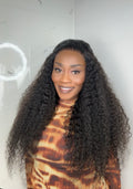 002 Mona Curly Afro 6x6 Lace Wig (Ready 2 Wear)