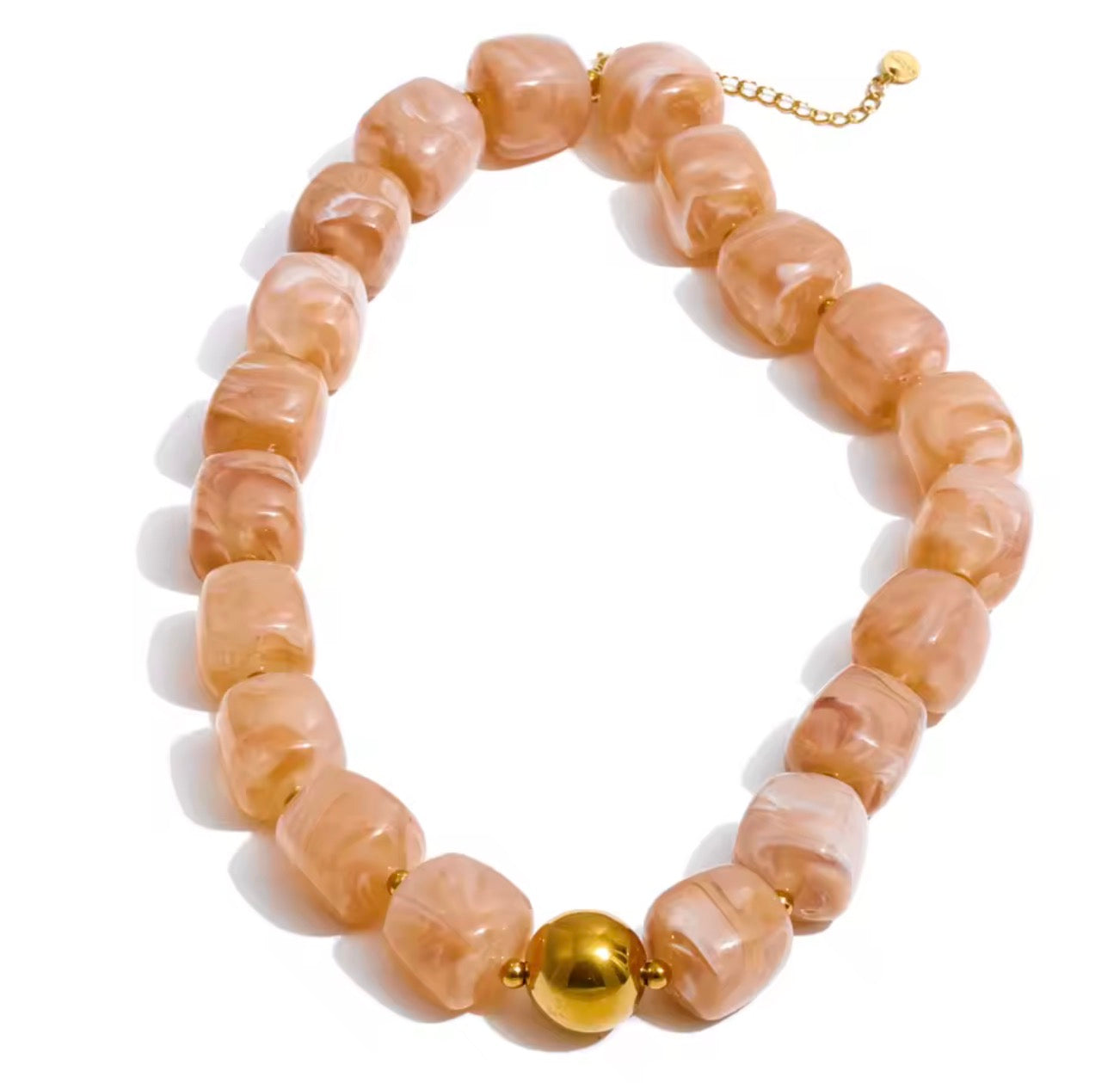 Necklace with Gold