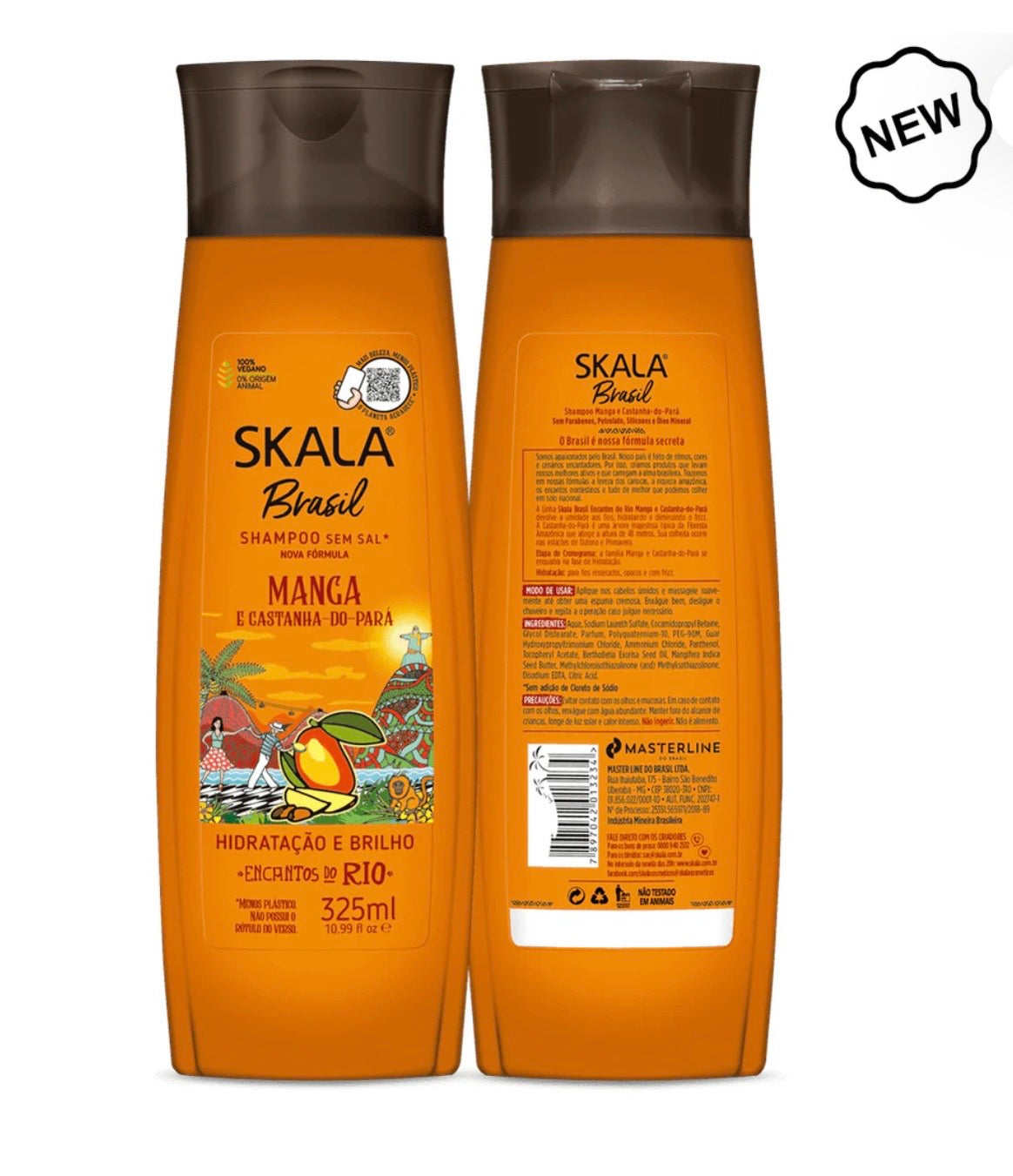 skala brasil castanha do para shampoo manga 325ml