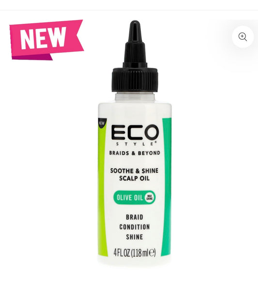 ECO Style Braid & Beyond -Soothe & Shine
Scalp Oil 4oz