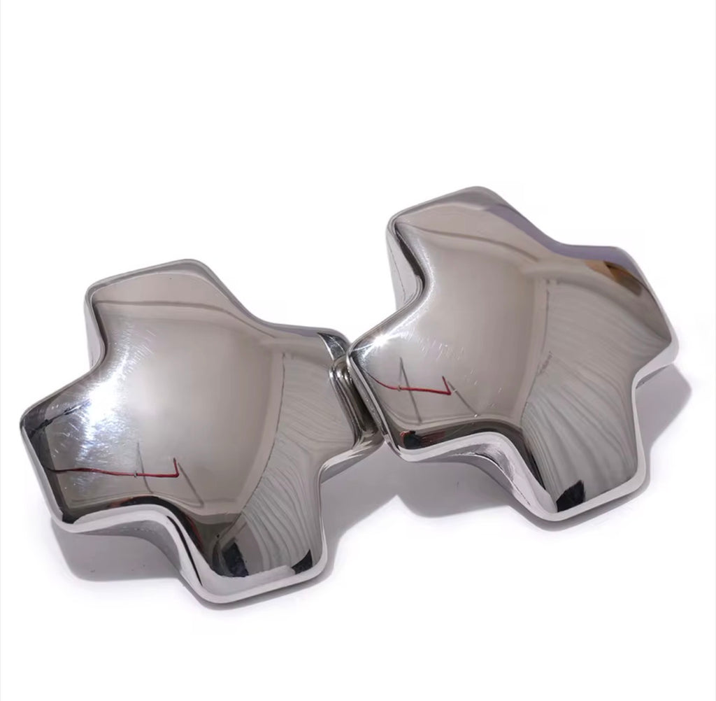 Kreuz Halsketten + Earring Set