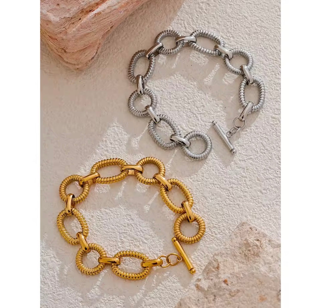 Oval-Kette-Armband
