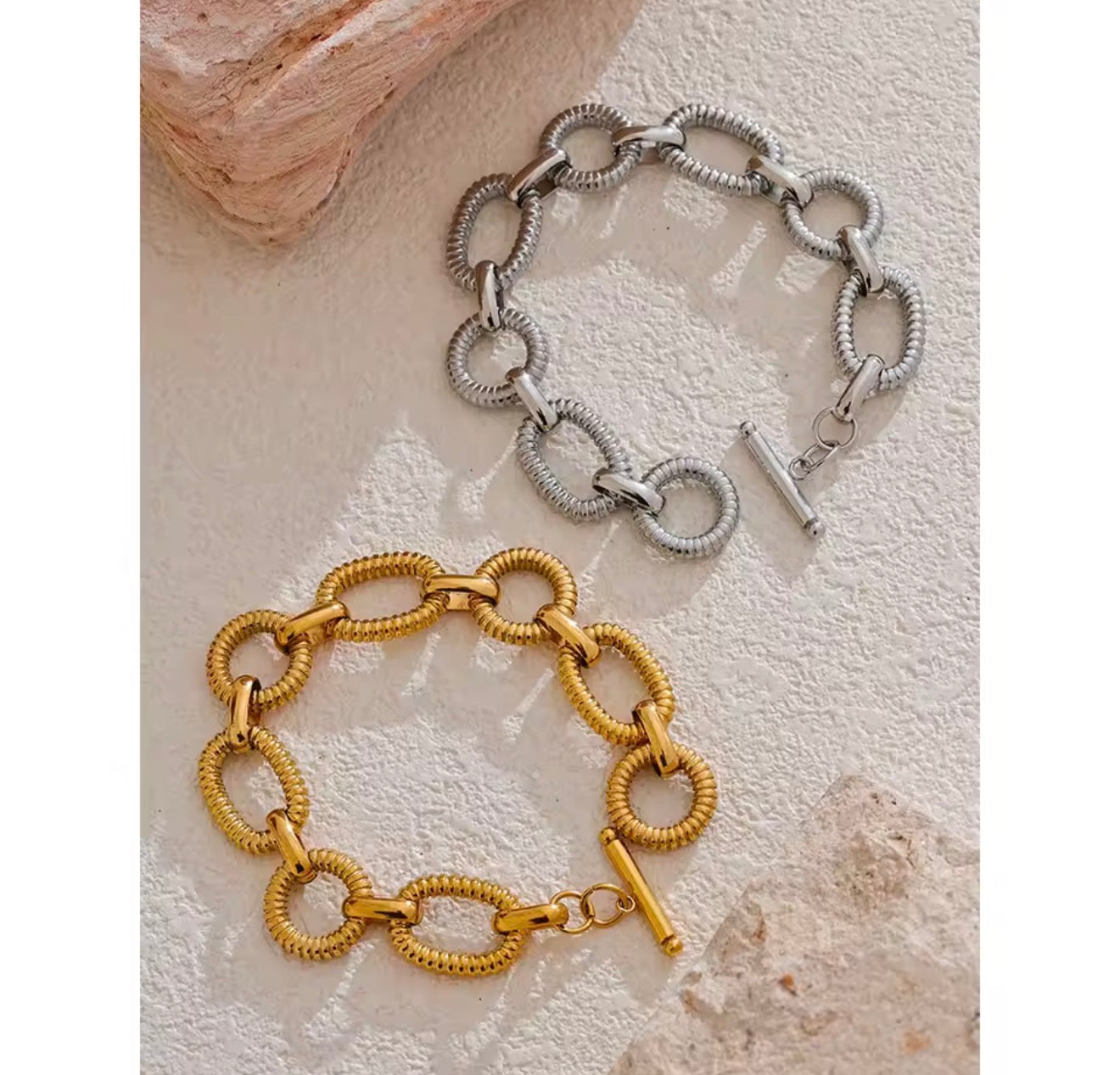 Oval-Kette-Armband