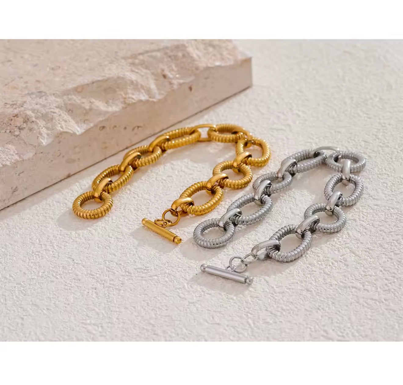 Oval-Kette-Armband
