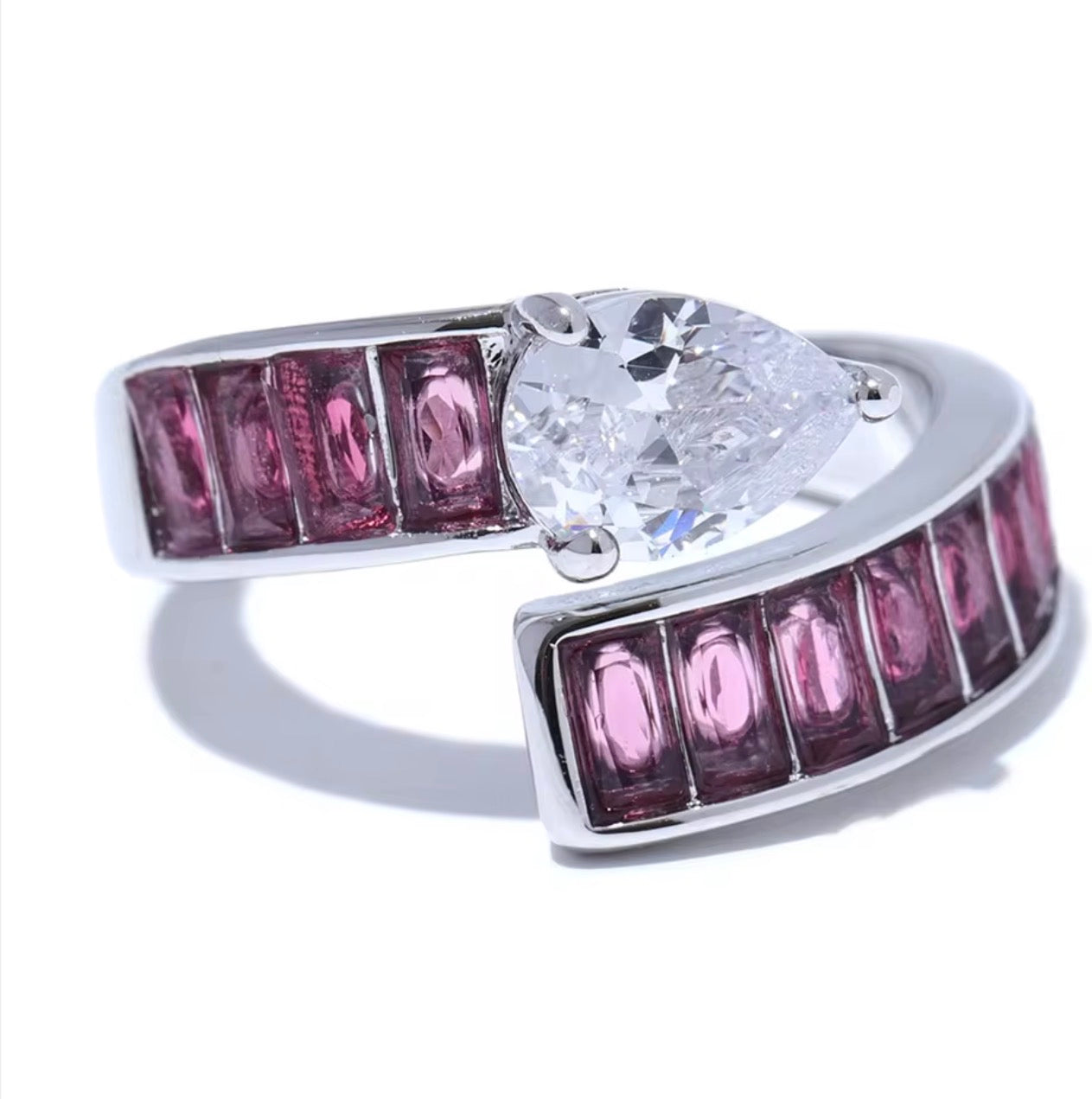 Bunte Glänzende Ring