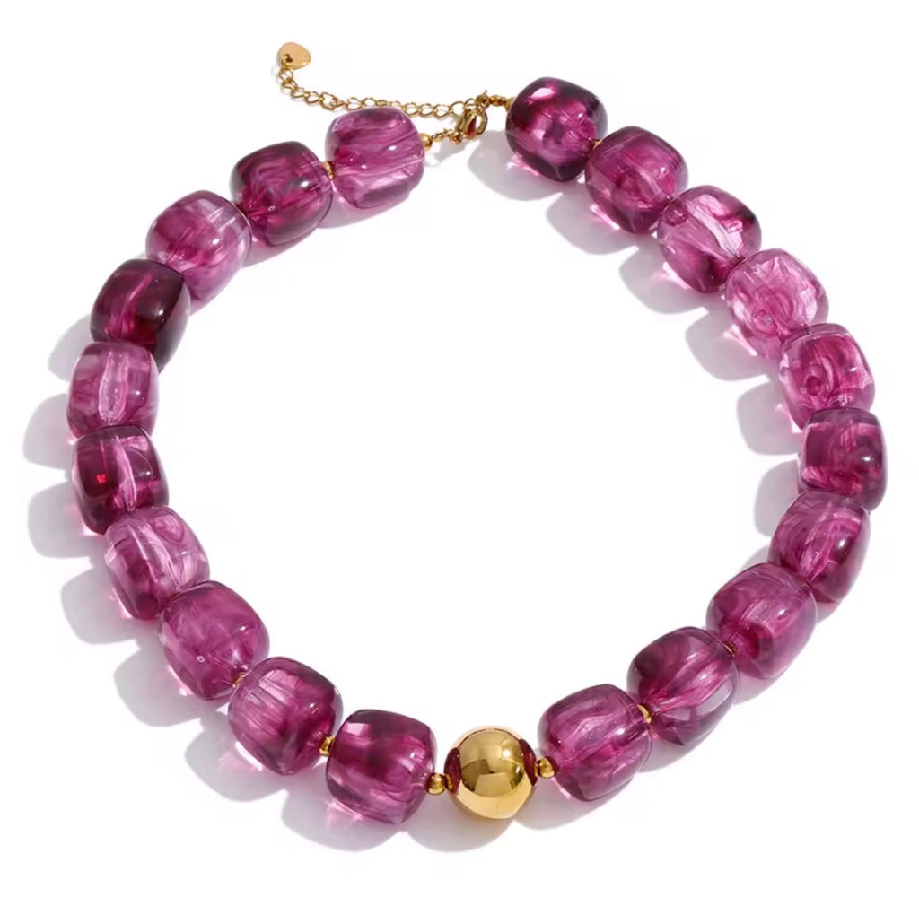 Necklace with Gold