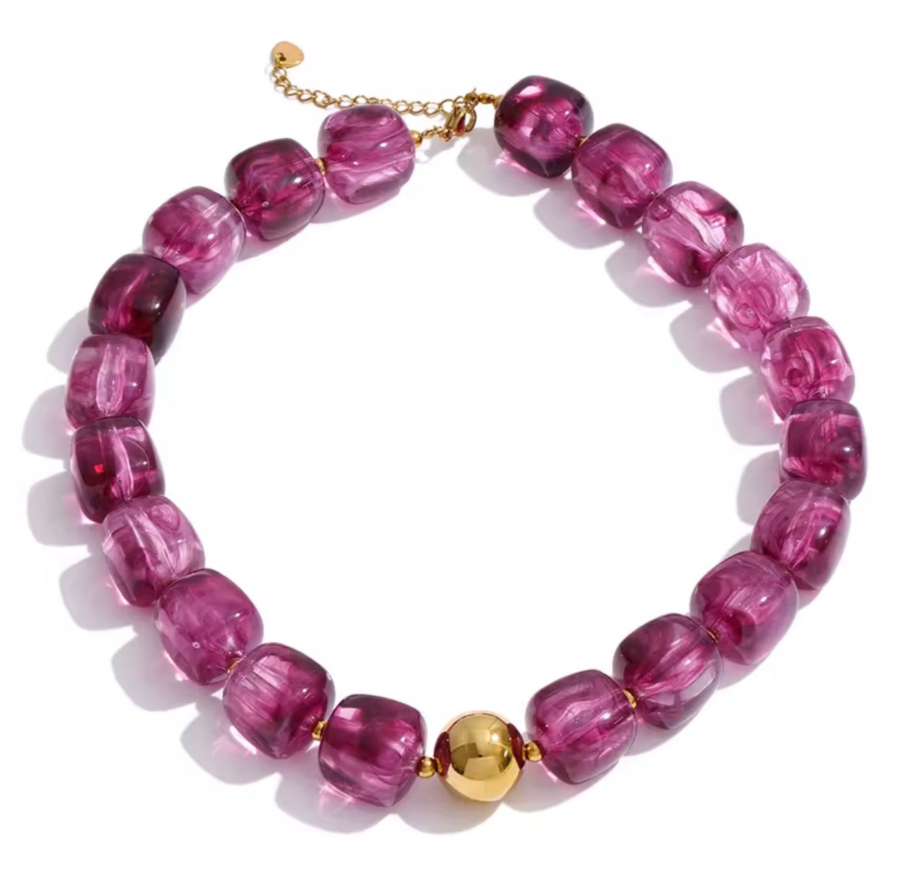 Necklace with Gold