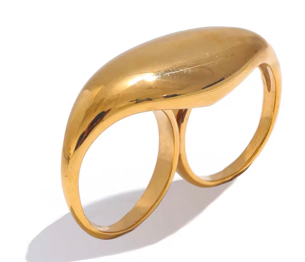 Doppelfinger Ring