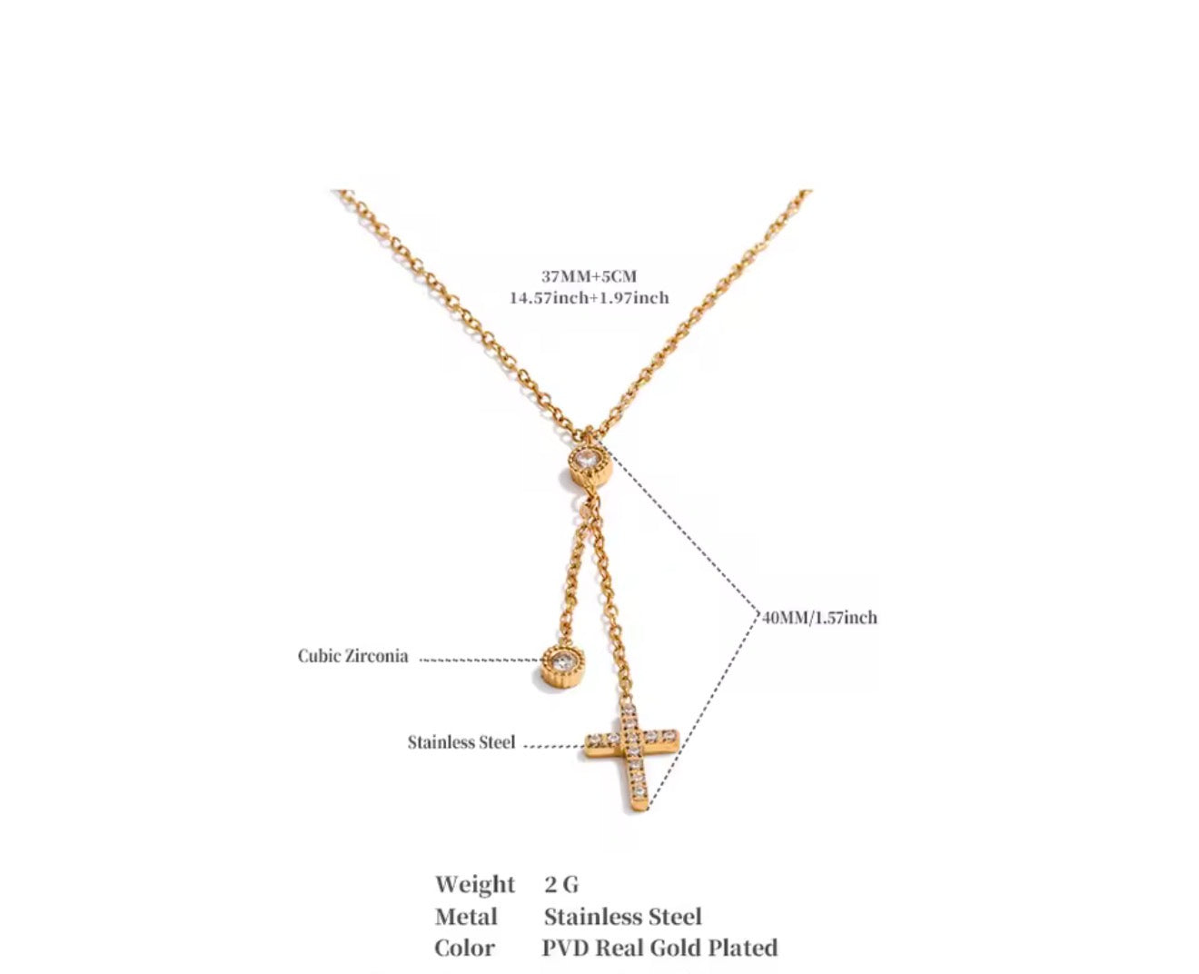 Kreuz Verlängern Kette