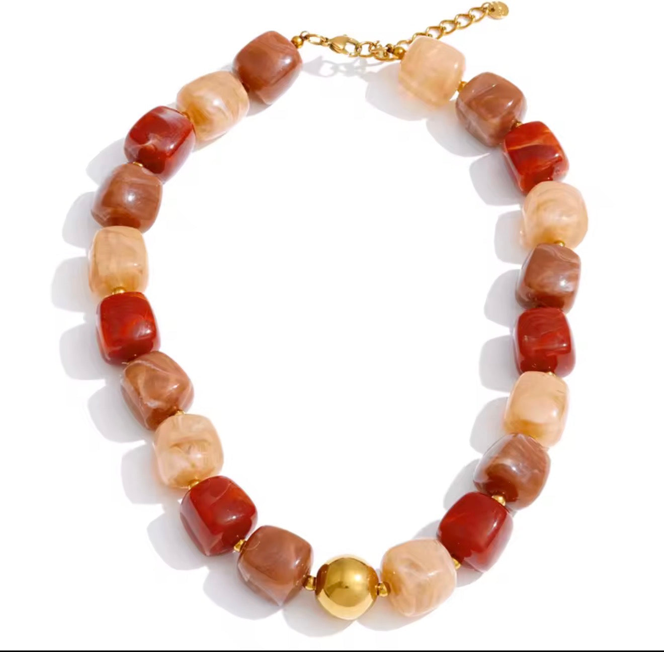 Necklace with Gold
