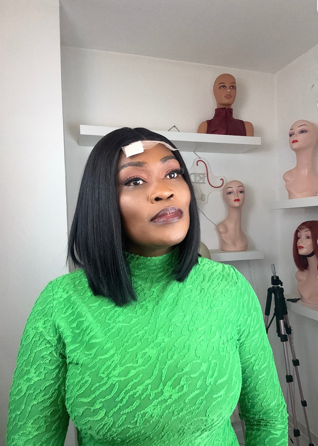 #1 Bob wigs bone Straight