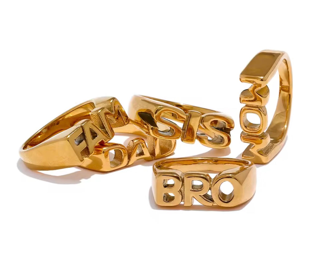 009 Letter Ring
