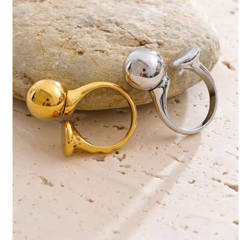 Runde Kugel Ring