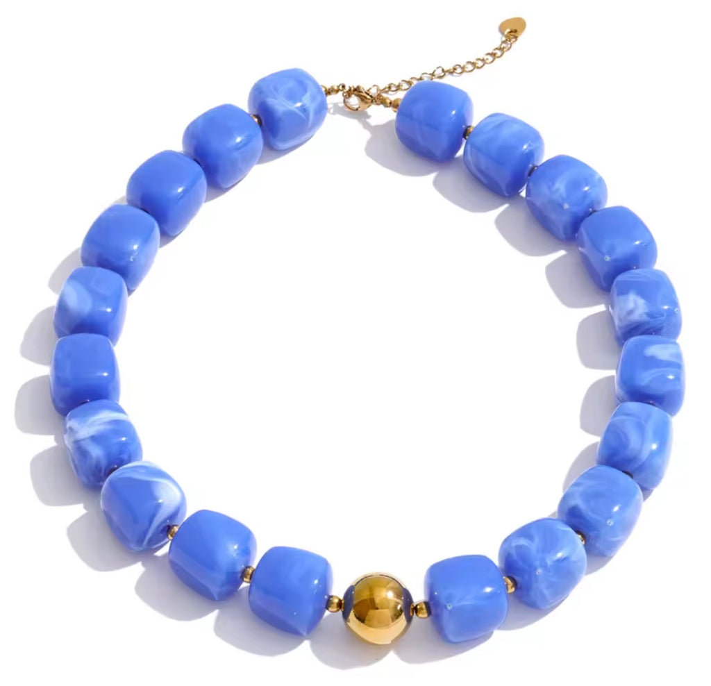 Necklace with Gold
