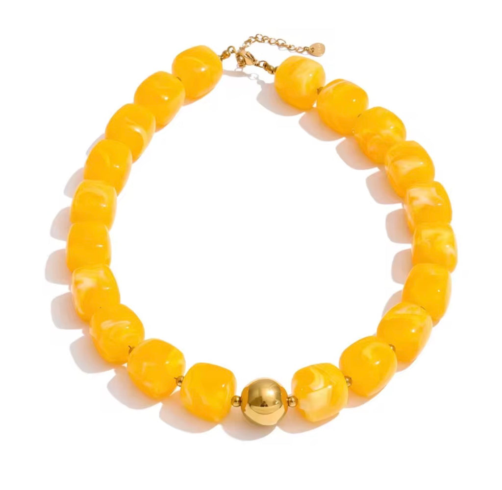 Necklace with Gold