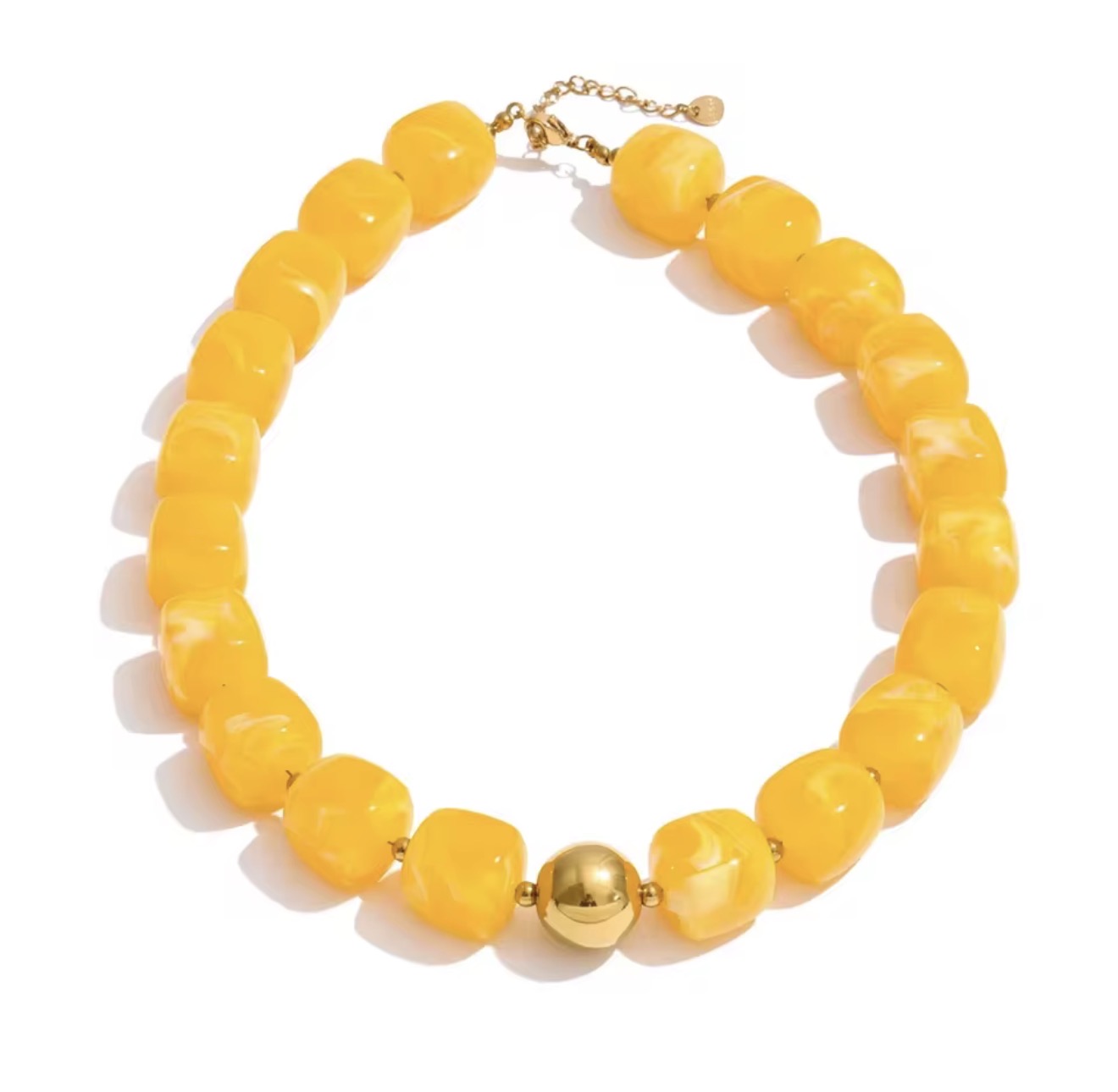 Necklace with Gold