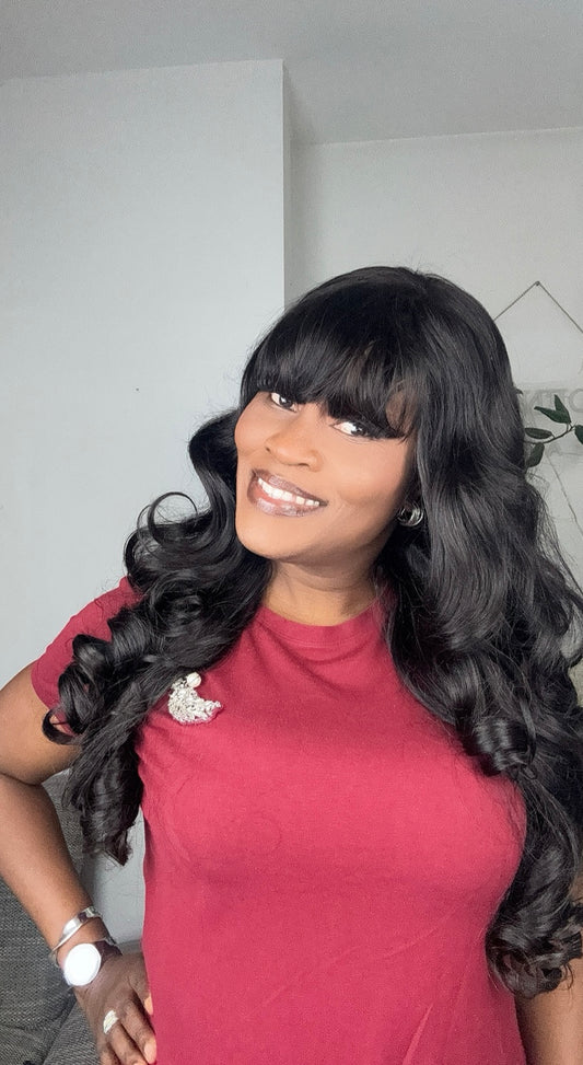 #3 Aarush Fringe 5*5 Lace Wig