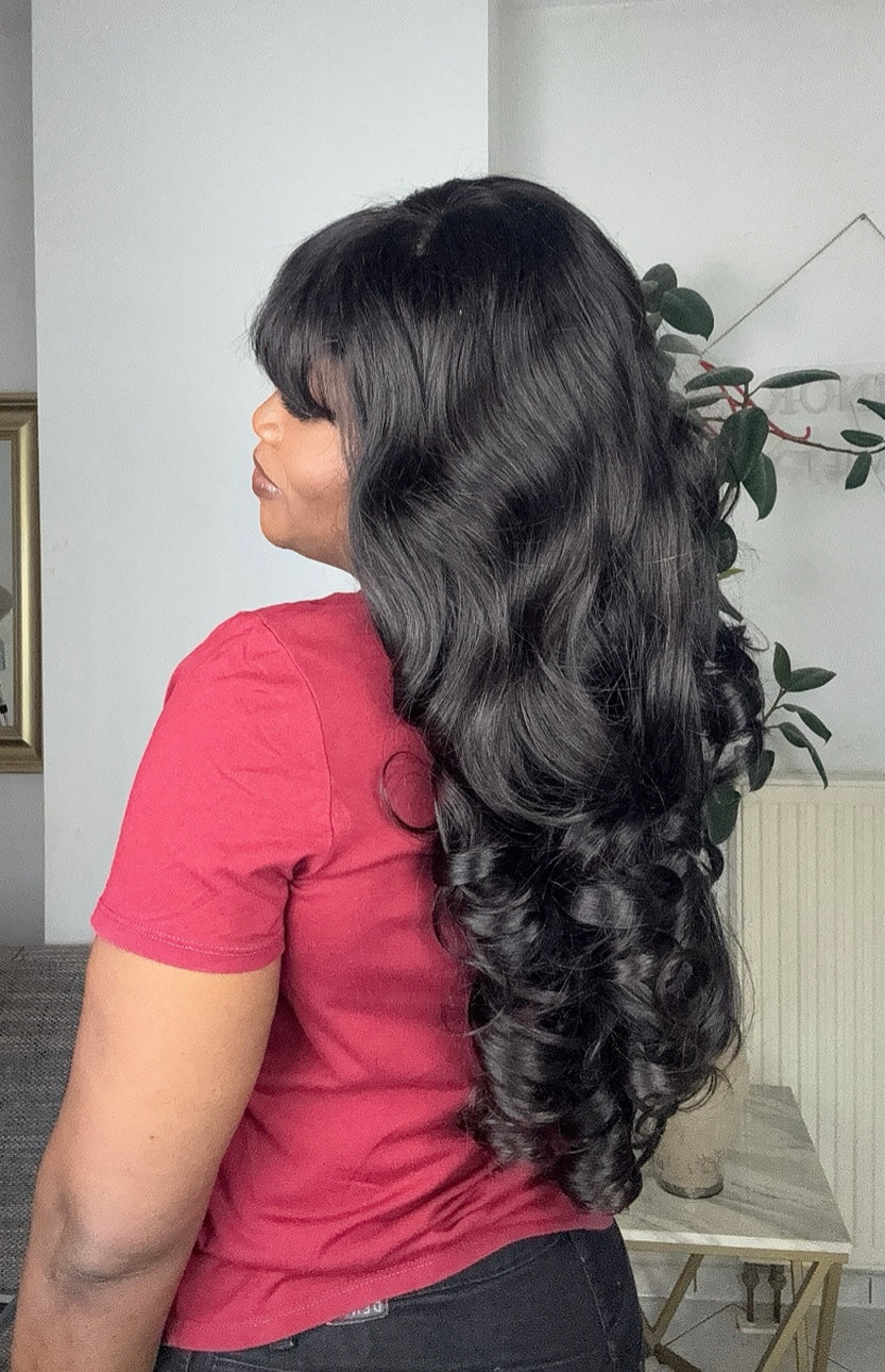 Aarush Fringe 5*5 Lace Wig