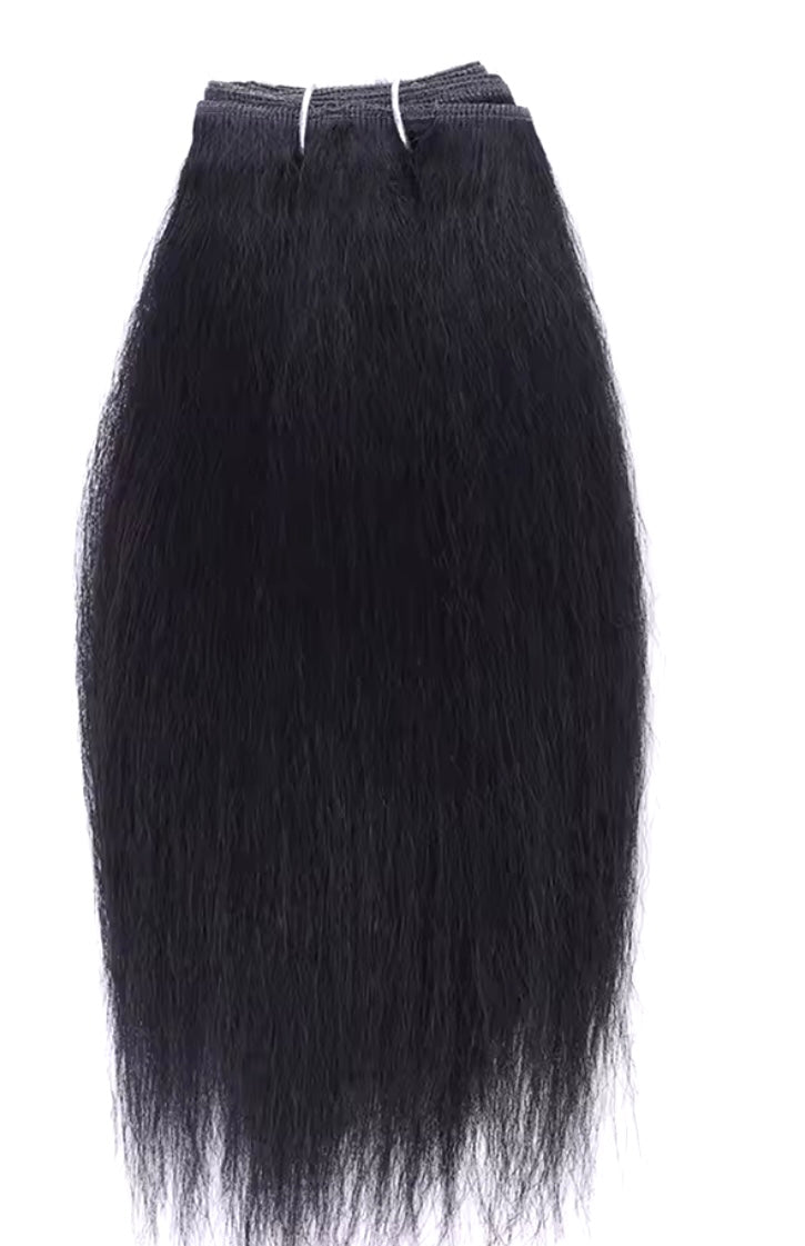 Kinky Straight Human Hair Bundles