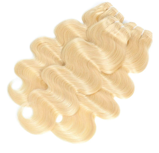Blonde Body Wave Human Hair Bundles